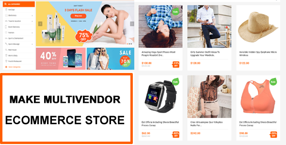 NetShop - Multi Vendor Ecommerce Script Advance On