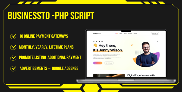 Businessto -Business Listing / Directory Website (